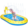 Inflatable Sprinkler Swimming Pool 3 in 1 Family Sized Outdoor Pool Inflatable Dinosaur Play Center with Sprayer for Kids and Kiddie Dog Summer Gift miniinthebox