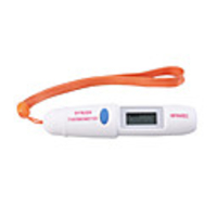 Infrared Digital Thermometer Pen with Laser Sight-White(2 357A)