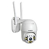 INQMEGA Cloud 1080P Full-color Night Vision IP Camera Outdoor PTZ Camera 2MP WIFI Speed Dome Auto Tracking Camera IP66 Waterproof Outdoor Remote Access IR Onvif CCTV Security Camera