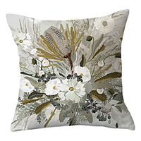 Ins Double Side Cushion Cover 1PC Soft Decorative Square Pillowcase for Sofa bedroom Car Chair Superior Quality Outdoor Cushion Patio Throw Pillow Covers for Garden Farmhouse Bench Couch miniinthebox