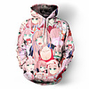 Inspired by Ahegao Ahegao Cosplay Costume Hoodie Terylene 3D Printing Hoodie For Men