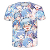 Inspired by Ahegao Ahegao Cosplay Costume T-shirt Terylene 3D Printing Harajuku Graphic T-shirt For Men