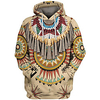 Inspired by American Indian American Indian Cosplay Costume Hoodie Terylene 3D Printing Hoodie For Men