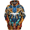 Inspired by American Indian American Indian Cosplay Costume Hoodie Terylene 3D Printing Hoodie For Men