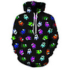 Inspired by Among us Cosplay Cosplay Costume Hoodie Terylene Graphic Prints Printing Hoodie For Men