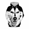 Inspired by Animal Dog Cosplay Costume Hoodie Plush Fabric 3D Printing Hoodie For Men