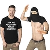 Inspired by Ask Me About My Ninja Disguise Ninja T-shirt Anime 100% Polyester Anime Harajuku Graphic Kawaii T-shirt For Men
