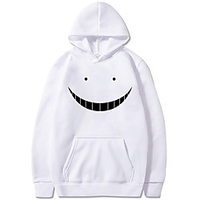 Inspired by Assassination Classroom Koro Sensei Hoodie Anime 100% Polyester Anime Harajuku Graphic Kawaii Hoodie For Men