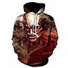 Inspired by Attack on Titan Armored Titan Cosplay Costume Hoodie Plush Fabric 3D Printing Hoodie For Men
