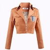 Inspired by Attack on Titan Cookie Anime Anime Cosplay Costumes Japanese Cosplay Tops / Bottoms Classic Long Sleeve Coat For Women