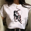 Inspired by Attack on Titan Cosplay Anime Cartoon Polyester / Cotton Blend Print Harajuku Graphic Kawaii T-shirt For Women