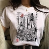 Inspired by Attack on Titan Cosplay Anime Cartoon Polyester / Cotton Blend Print Harajuku Graphic Kawaii T-shirt For Women
