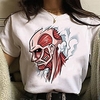 Inspired by Attack on Titan Cosplay Anime Cartoon Polyester / Cotton Blend Print Harajuku Graphic Kawaii T-shirt For Women