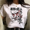 Inspired by Attack on Titan Cosplay Anime Cartoon Polyester / Cotton Blend Print Harajuku Graphic Kawaii T-shirt For Women
