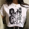 Inspired by Attack on Titan Cosplay Anime Cartoon Polyester / Cotton Blend Print Harajuku Graphic Kawaii T-shirt For Women