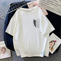 Inspired by Attack on Titan Cosplay Cosplay Costume T-shirt 100% Polyester Print T-shirt For Women