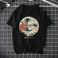 Inspired by Attack on Titan Cosplay Cosplay Costume T-shirt Polyester / Cotton Blend Print Harajuku Graphic Kawaii T-shirt For Women