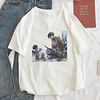 Inspired by Attack on Titan Cosplay Cosplay Costume T-shirt Polyester / Cotton Blend Print Harajuku Graphic Kawaii T-shirt For Women