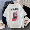 Inspired by Attack on Titan Cosplay Cosplay Costume T-shirt Polyester / Cotton Blend Print T-shirt For Women
