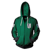 Inspired by Attack on Titan Eren Jager Mikasa Ackermann Hoodie Cotton Reactive Print Hoodie For Unisex miniinthebox