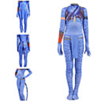 Inspired by Avatar Nettini Anime Cosplay Costumes Japanese Cosplay Suits Leotard / Onesie Scarf For Men