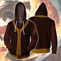 Inspired by Avatar: The Last Airbender Zuko Cosplay Costume Hoodie Terylene 3D Printing Hoodie For Men