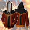 Inspired by Avatar: The Last Airbender Zuko Cosplay Costume Hoodie Terylene 3D Printing Hoodie For Women