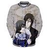 Inspired by Black Butler Brina Palencia Anime Cartoon Polyster Anime 3D Harajuku Graphic Outerwear For Men