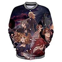 Inspired by Black Butler Brina Palencia Anime Cartoon Polyster Anime 3D Harajuku Graphic Outerwear For Men