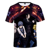 Inspired by Black Butler Cosplay Anime Cartoon 100% Polyester 3D Harajuku Graphic Kawaii T-shirt For Women