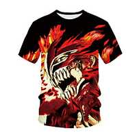 Inspired by BLEACH Cosplay Anime Cartoon 100% Polyester 3D Harajuku Graphic Kawaii T-shirt For Women