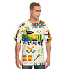 Inspired by Carnaval do Brasil Samba Pa Ti T-shirt Anime 100% Polyester Anime 3D Harajuku Graphic T-shirt For Men