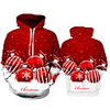 Inspired by Christmas Christmas Trees Jingle Bell Hoodie Polyester / Cotton Blend 3D Printing Hoodie For Men