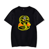 Inspired by Cobra Kai Karate Kid T-shirt Anime 100% Polyester Anime Harajuku Graphic Kawaii T-shirt For Men