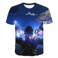 Inspired by Cosplay Anime Cartoon 100% Polyester 3D 3D Harajuku Graphic T-shirt For Women