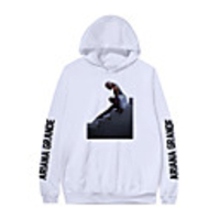 Inspired by Cosplay Ariana Grande Hoodie Polyester / Cotton Blend Graphic Prints Printing Hoodie For Men