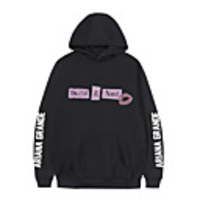 Inspired by Cosplay Ariana Grande Hoodie Polyester / Cotton Blend Graphic Prints Printing Hoodie For Men