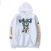 Inspired by Cosplay Assassination Classroom Astronaut Hoodie Anime 100% Polyester Anime Harajuku Graphic Kawaii Hoodie For Men