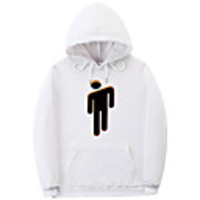 Inspired by Cosplay Billie Eilish Cosplay Costume Hoodie Cotton Fibre Print Printing Hoodie For Men