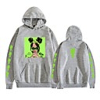 Inspired by Cosplay Billie Eilish Cosplay Costume Hoodie Pure Cotton Print Hoodie For Men