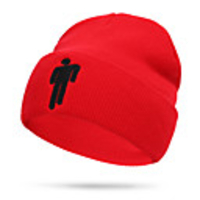 Inspired by Cosplay Billie Eilish Hat Pure Cotton Print Hat For Men