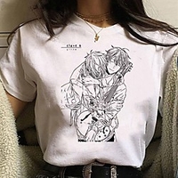 Inspired by Cosplay Cosplay Anime Cartoon Polyester / Cotton Blend Print Harajuku Graphic Kawaii T-shirt For Women