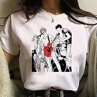 Inspired by Cosplay Cosplay Anime Cartoon Polyester / Cotton Blend Print Harajuku Graphic Kawaii T-shirt For Women