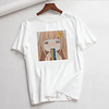 Inspired by Cosplay Cosplay Anime Cartoon Polyester / Cotton Blend Print Harajuku Graphic Kawaii T-shirt For Women