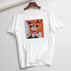 Inspired by Cosplay Cosplay Anime Cartoon Polyester / Cotton Blend Print Harajuku Graphic Kawaii T-shirt For Women