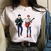 Inspired by Cosplay Cosplay Anime Cartoon Polyester / Cotton Blend Print Harajuku Graphic Kawaii T-shirt For Women