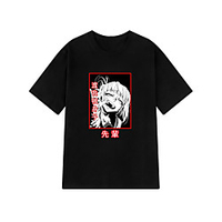 Inspired by Cosplay Cosplay Anime Cartoon Polyester / Cotton Blend Print Harajuku Graphic Kawaii T-shirt For Women