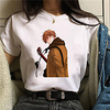 Inspired by Cosplay Cosplay Anime Cartoon Polyester / Cotton Blend Print Harajuku Graphic Kawaii T-shirt For Women