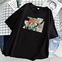 Inspired by Cosplay Cosplay Cosplay Costume T-shirt Polyester / Cotton Blend Print T-shirt For Women