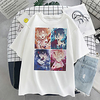 Inspired by Cosplay Cosplay Cosplay Costume T-shirt Polyester / Cotton Blend Print T-shirt For Women